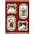 BASTELSETS / CRAFT KITS: Bastelset i 4 Julekort