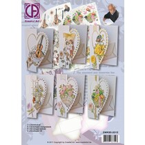 Bastelset avec carte coeur