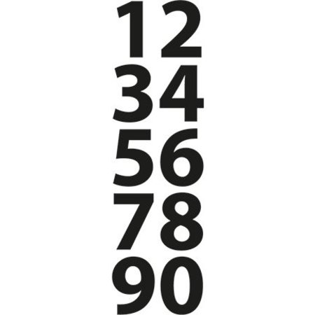 Marianne Design Taglio e goffratura stencil, piccoli numeri
