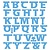 Marianne Design Cutting and embossing stencils, letters Garland