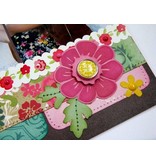 Carta Bella und Echo Park 30 Brads décoratifs et 5 étiquettes