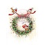 Wild Rose Studio`s Sellos transparentes, corona de Navidad