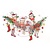 Wild Rose Studio`s I timbri trasparenti, Corona di Natale