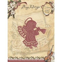 Kutte og prege sjablonger, engel