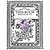 Prima Marketing und Petaloo Transparent stamps, Princess, Kouvert Mini Book