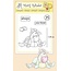 Stempel / Stamp: Transparent Transparent stamps, hearts, texts: always and your friend and a cute pony