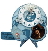 Joy!Crafts und JM Creation Bokse og preging maler, jul krans