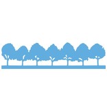 Marianne Design Stansing og preging sjablong, Allee Trees