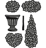 Marianne Design Cutting en embossing stencils, potplanten Set