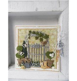 Marianne Design Cutting en embossing stencils, potplanten Set