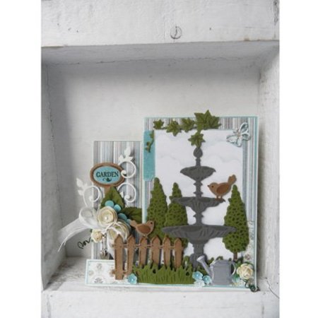 Marianne Design Cutting en embossing stencils, potplanten Set