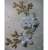 Creative Expressions Cutting and embossing stencils, leaves and flowers CED3008)