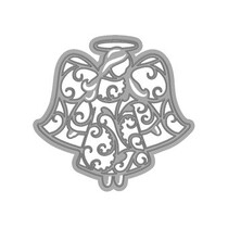 Cutting and embossing stencils, filigree angel