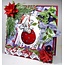 Wild Rose Studio`s Transparent Stempel, Bella auf Weihnachtskugel