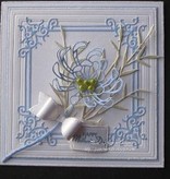 Spellbinders und Rayher Punching and embossing templates Shapeabilities, romantic flowers