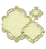 Spellbinders und Rayher Cutting and embossing stencils Nestabilities, Decorative fancy diamond