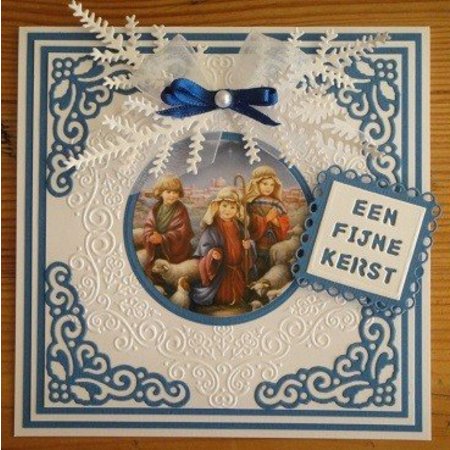 Nellie snellen Embossing and cutting template, corner