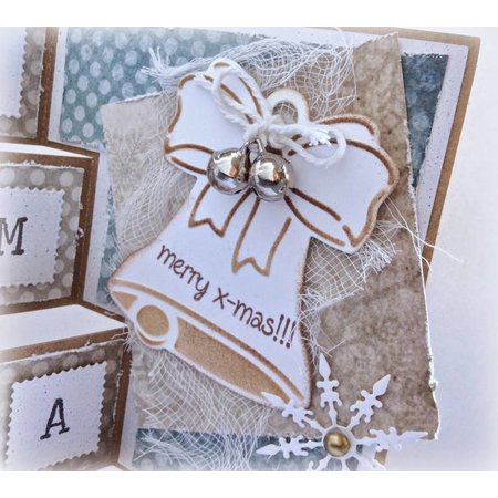 Joy!Crafts und JM Creation Cutting en embossing stencils, bel