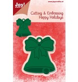 Joy!Crafts und JM Creation Cutting and embossing stencils, bell