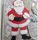 Marianne Design Taglio e goffratura stencil, Babbo Natale
