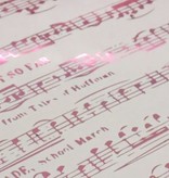 BASTELZUBEHÖR / CRAFT ACCESSORIES Metallic foil blue and pink