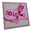 BASTELZUBEHÖR / CRAFT ACCESSORIES Metaalfolie blauw en roze
