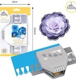 EK Succes, Martha Stewart doily dimensional EK perfurador 3D / 3D flor