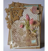 Joy!Crafts und JM Creation Estampagem e gravação estêncil, canto