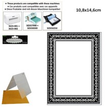 Embossing pastas, com moldura