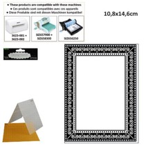 Embossing folders, with frame