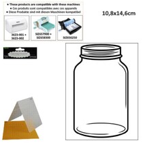 Embossing mappen: Glas