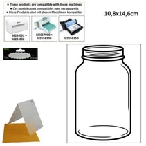 Prägefolder: Glas