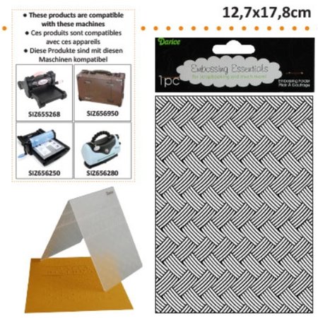 embossing Präge Folder Goffratura cartelle, con calza