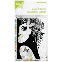 Transparent Stempel, Silhouette Women