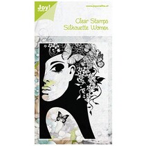 Transparent Stempel, Silhouette Women