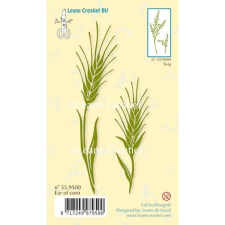 Leane Creatief - Lea'bilities Sellos transparentes, orejas de grano