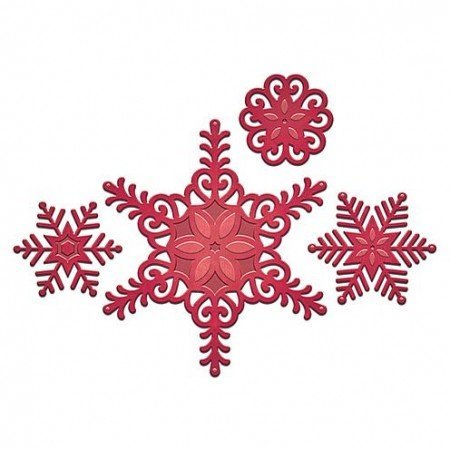 Spellbinders und Rayher Spellbinders Stempling og Embossing stencil, metal stencil Shapeabilities