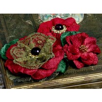 Petaloo bloemen, rood