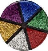 BASTELZUBEHÖR / CRAFT ACCESSORIES Glitter, Sortiment, 6x13 g