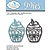 Elisabeth Craft Dies Stamping and Embossing stencil: Cupcake