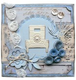 Marianne Design Stampaggio e goffratura stencil, Creatables - T-Ford