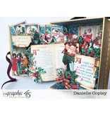 Graphic 45 NUEVO Gráfico 45 A Christmas Carol Ephemera Tarjetas