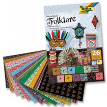Motifblock Folclore, 24x34cm, 26 folhas