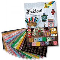 Motifblock Folklore, 24x34cm, 26 ark