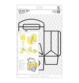 X-Cut / Docrafts A4 punching and embossing templates, 3D box