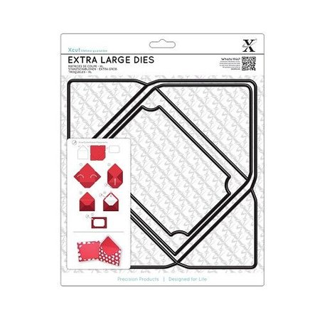 X-Cut / Docrafts A4 stansmessen, Extra Large (1 st), envelop