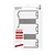 X-Cut / Docrafts Modelo especial soco A4 (1pc), Geschenkschachtel: biscoitos de Natal