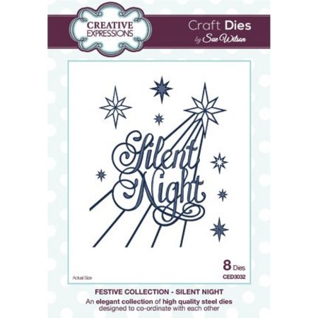 Creative Expressions Expressions créatives, la collection festive, Silent Night
