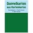 KARTEN und Zubehör / Cards 10 doble kort A6, mørk grønn, 250 g / m²