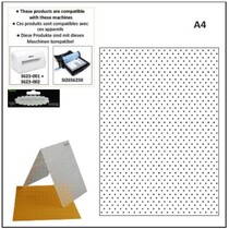A4 embossing mappen: punten